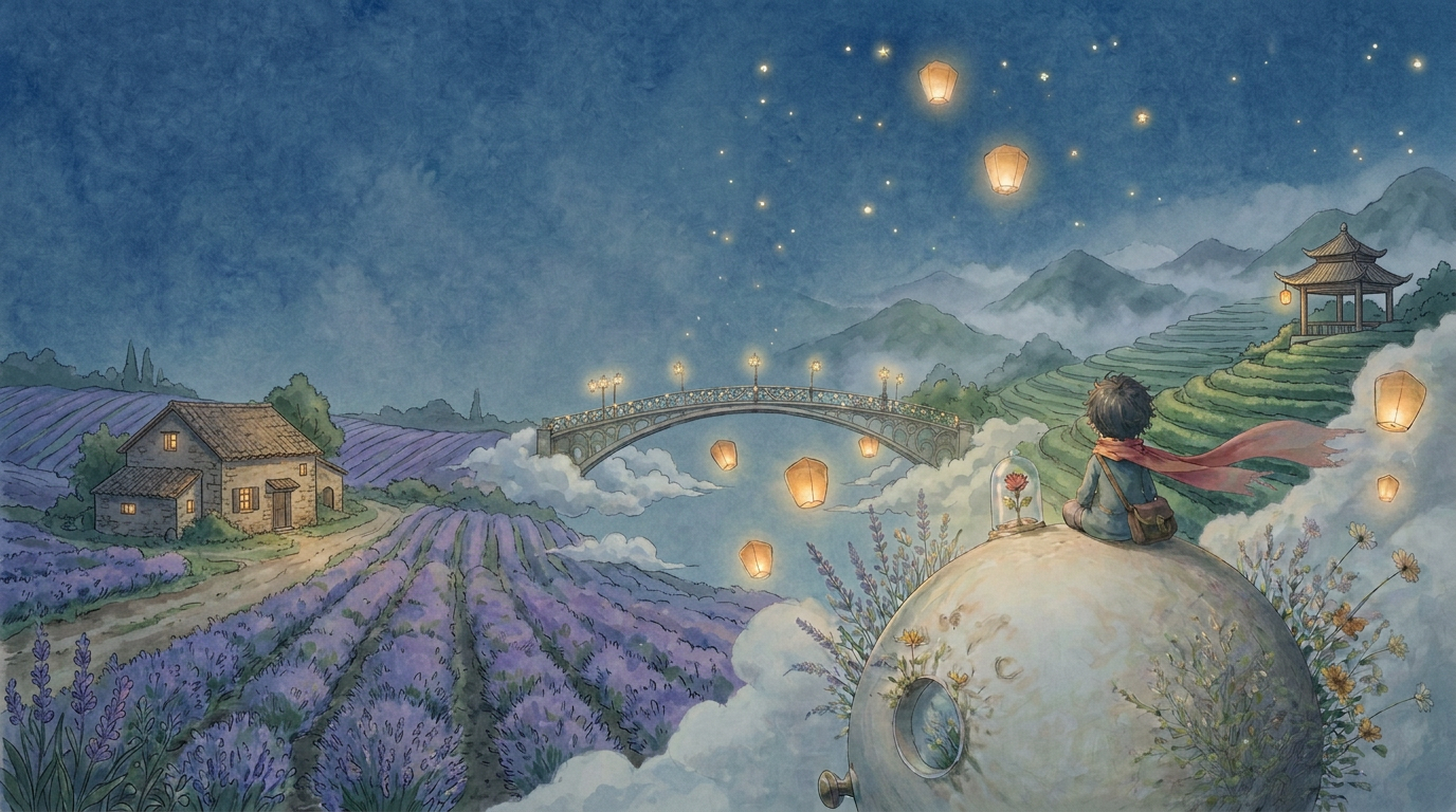 Une campagne de fable relie les champs de lavande français aux plantations de thé taïwanaises