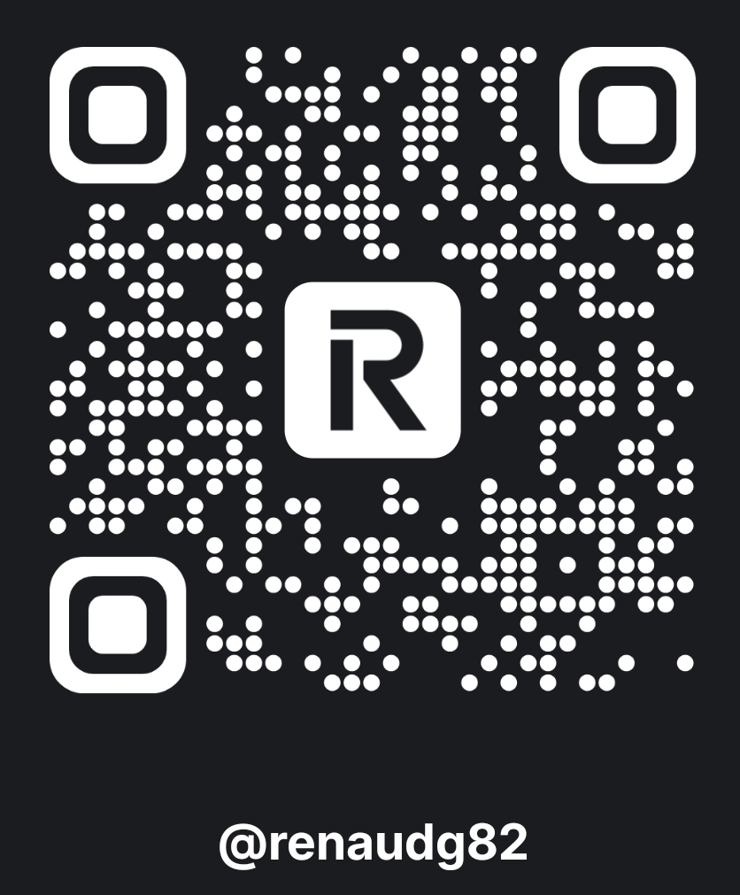 QR code Revolut pour paiement en euros — @renaudg82